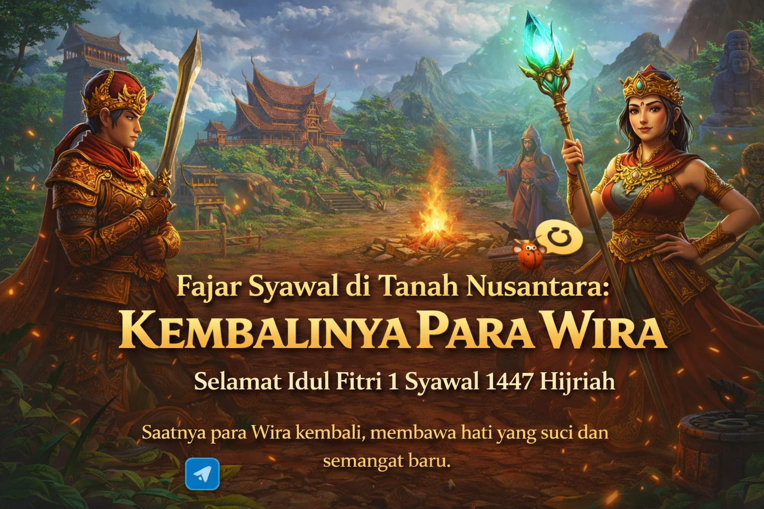 🌙 Idul Fitri 1447 H: Wira Kembali dengan Hati yang Suci