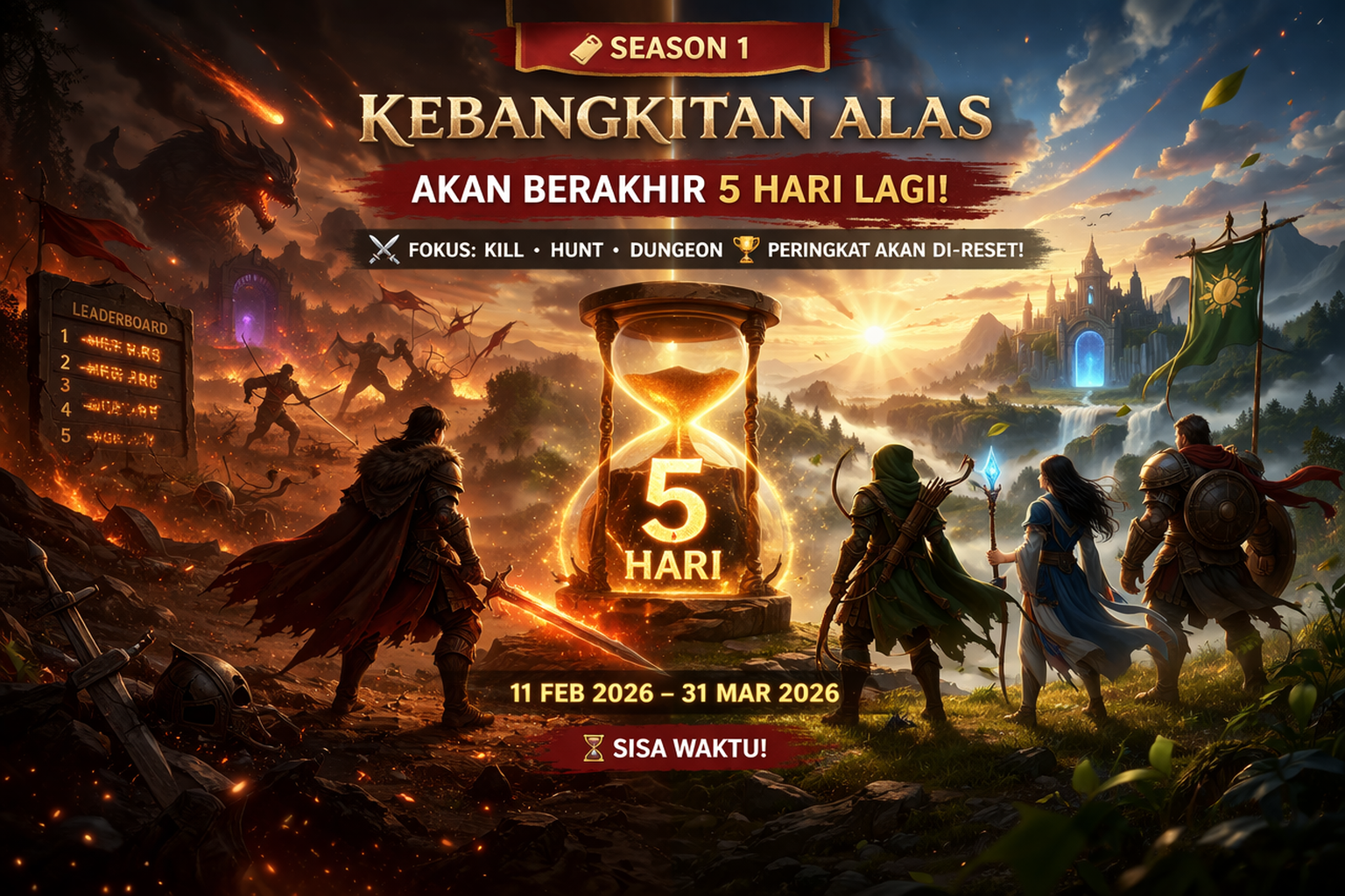🏷️ Season 1 – Kebangkitan Alas Segera Berakhir